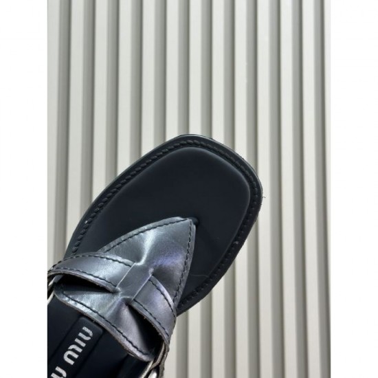 2024SS Good Impression 120% MIU MIU Women's Sandals 2024SS Good Impression 120% MIU MIU Women's Sandals