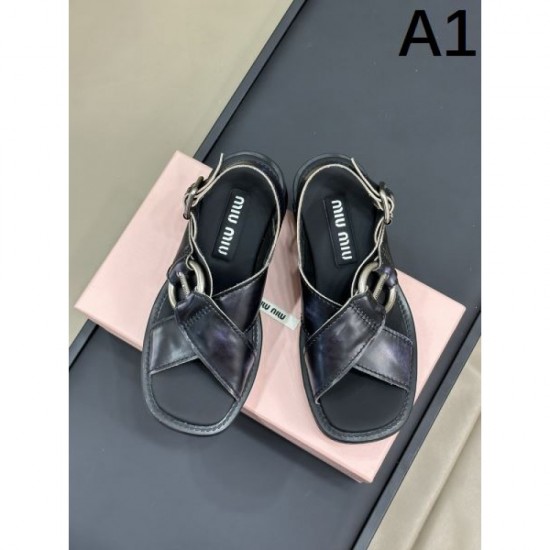 2024SS Super Rare Item MIU MIU Women's Sandals 2024SS Super Rare Item MIU MIU Women's Sandals