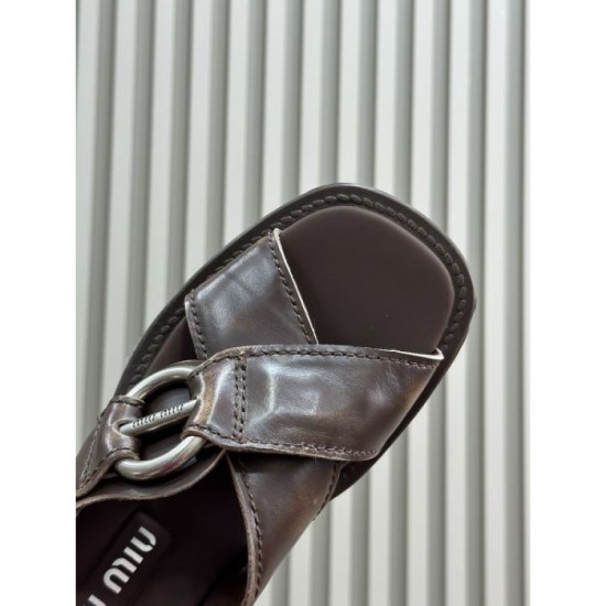 2024SS Super Rare Item MIU MIU Women's Sandals 2024SS Super Rare Item MIU MIU Women's Sandals