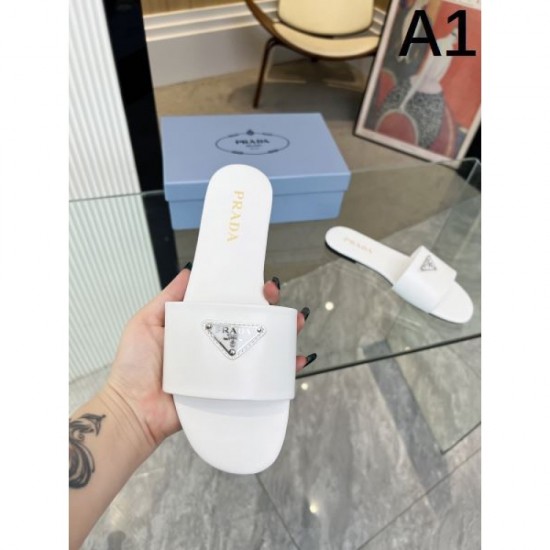 2024SS Celebrities Get This Season PRADA Women's Slippers 2024SS Celebrities Get This Season PRADA Women's Slippers