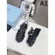 2024SS New product that is soft and comfortable to wear PRADA Women's Sandals 2024SS New product that is soft and comfortable to wear PRADA Women's Sandals