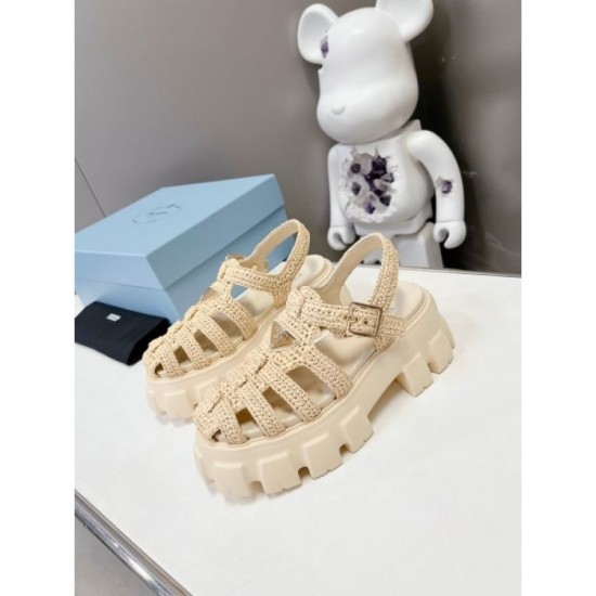 2024SS New product that is soft and comfortable to wear PRADA Women's Sandals 2024SS New product that is soft and comfortable to wear PRADA Women's Sandals