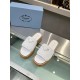 2024SS Complete style with a relaxed feel PRADA Women's slippers 2024SS Complete style with a relaxed feel PRADA Women's slippers