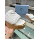 2024SS Complete style with a relaxed feel PRADA Women's slippers 2024SS Complete style with a relaxed feel PRADA Women's slippers