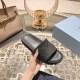 2024SS PRADA Women's Slippers that can be seen from tops 2024SS PRADA Women's Slippers that can be seen from tops