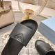 2024SS PRADA Women's Slippers that can be seen from tops 2024SS PRADA Women's Slippers that can be seen from tops