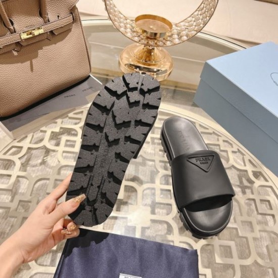 2024SS PRADA Women's Slippers that can be seen from tops 2024SS PRADA Women's Slippers that can be seen from tops