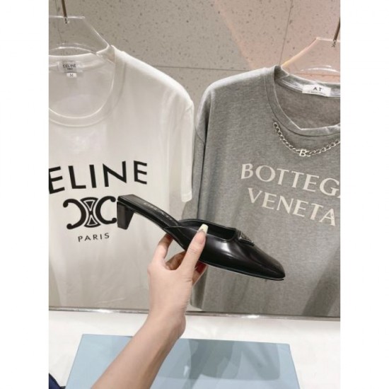 2024SS Elegant Excellence Collection PRADA Women's Slippers 2024SS Elegant Excellence Collection PRADA Women's Slippers