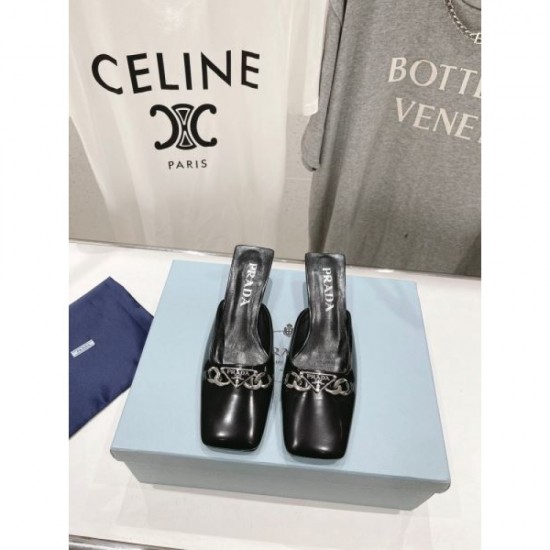 2024SS New summer products that transcend borders and eras PRADA Women's Slippers 2024SS New summer products that transcend borders and eras PRADA Women's Slippers
