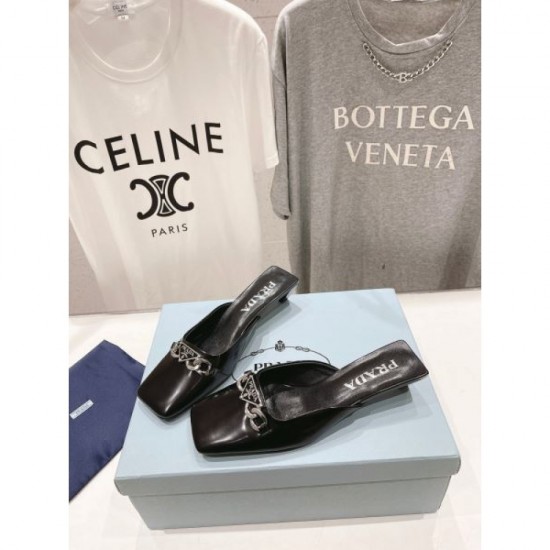 2024SS New summer products that transcend borders and eras PRADA Women's Slippers 2024SS New summer products that transcend borders and eras PRADA Women's Slippers