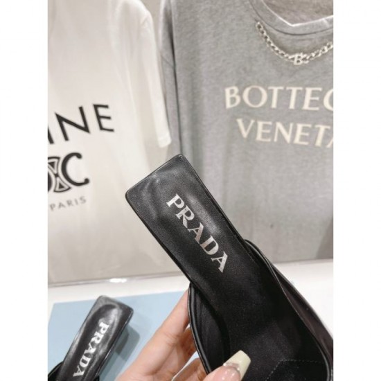 2024SS New summer products that transcend borders and eras PRADA Women's Slippers 2024SS New summer products that transcend borders and eras PRADA Women's Slippers