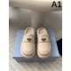 2024SS Elegant, neat, and highly likable PRADA women's slippers 2024SS Elegant, neat, and highly likable PRADA women's slippers