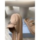 2024SS Elegant, neat, and highly likable PRADA women's slippers 2024SS Elegant, neat, and highly likable PRADA women's slippers
