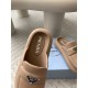 2024SS Elegant, neat, and highly likable PRADA women's slippers 2024SS Elegant, neat, and highly likable PRADA women's slippers