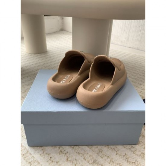 2024SS Elegant, neat, and highly likable PRADA women's slippers 2024SS Elegant, neat, and highly likable PRADA women's slippers