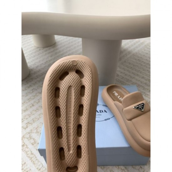 2024SS Elegant, neat, and highly likable PRADA women's slippers 2024SS Elegant, neat, and highly likable PRADA women's slippers