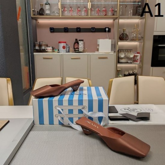 2024SS New Limited Gorgeous Cute PRADA Women's Sandals 2024SS New Limited Gorgeous Cute PRADA Women's Sandals