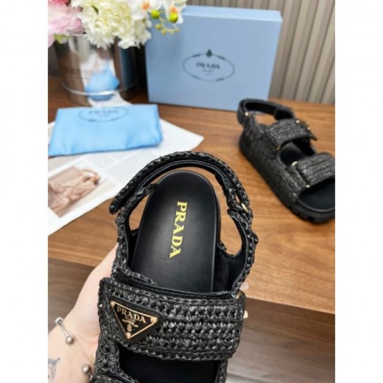 2024SS Latest ☆ Very popular ☆ Hot topic PRADA Prada women's sandals 2024SS Latest ☆ Very popular ☆ Hot topic PRADA Prada women's sandals