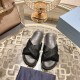 Enjoy 2024SS trendy coordination PRADA Women's Sandals Enjoy 2024SS trendy coordination PRADA Women's Sandals