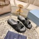 Enjoy 2024SS trendy coordination PRADA Women's Sandals Enjoy 2024SS trendy coordination PRADA Women's Sandals