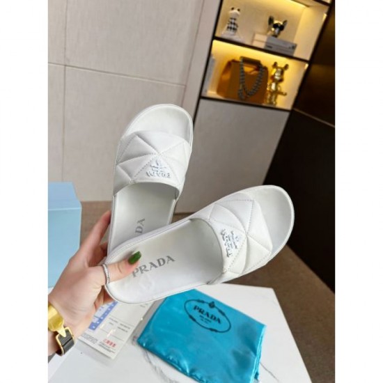2024SS Finished with a unique impression PRADA Prada women's sandals 2024SS Finished with a unique impression PRADA Prada women's sandals