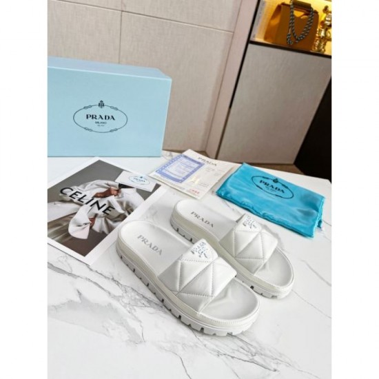 2024SS Finished with a unique impression PRADA Prada women's sandals 2024SS Finished with a unique impression PRADA Prada women's sandals