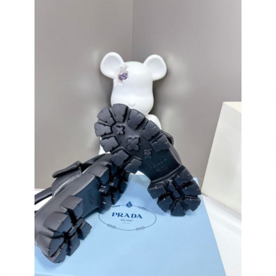 2024SS Clean Silhouette PRADA Women's Sandals 2024SS Clean Silhouette PRADA Women's Sandals