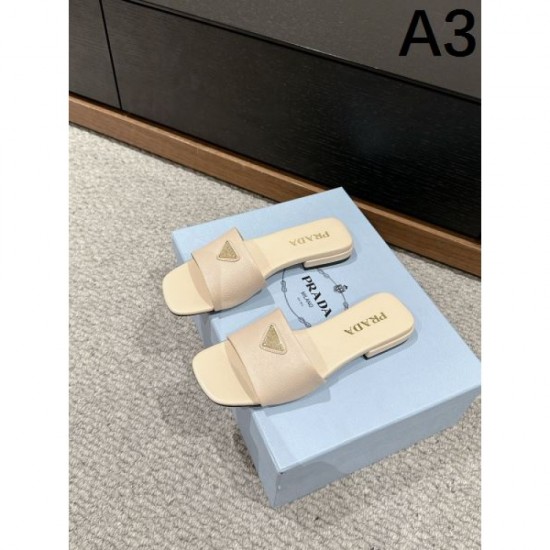2024SS Popular Spring/Summer Collection PRADA Women's Sandals 2024SS Popular Spring/Summer Collection PRADA Women's Sandals