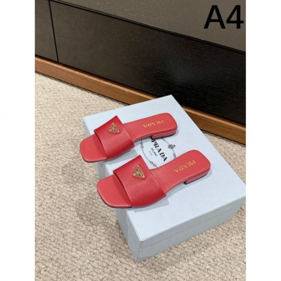2024SS Popular Spring/Summer Collection PRADA Women's Sandals 2024SS Popular Spring/Summer Collection PRADA Women's Sandals