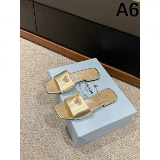 2024SS Popular Spring/Summer Collection PRADA Women's Sandals 2024SS Popular Spring/Summer Collection PRADA Women's Sandals