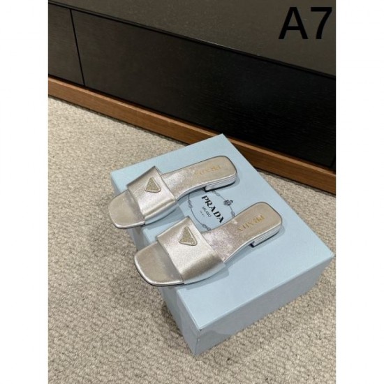2024SS Popular Spring/Summer Collection PRADA Women's Sandals 2024SS Popular Spring/Summer Collection PRADA Women's Sandals