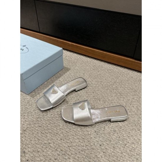 2024SS Popular Spring/Summer Collection PRADA Women's Sandals 2024SS Popular Spring/Summer Collection PRADA Women's Sandals