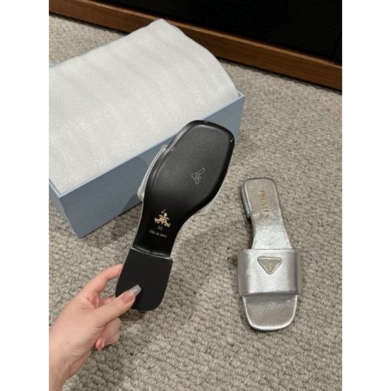 2024SS Popular Spring/Summer Collection PRADA Women's Sandals 2024SS Popular Spring/Summer Collection PRADA Women's Sandals