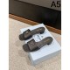 2024SS New Casual Coordination PRADA Women's Sandals 2024SS New Casual Coordination PRADA Women's Sandals
