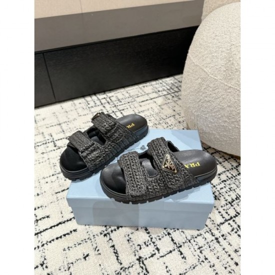 2024SS This spring/summer must-buy for adults PRADA Women's Sandals 2024SS This spring/summer must-buy for adults PRADA Women's Sandals