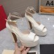 2024SS Refined Design VALENTINO Women's Sandals 2024SS Refined Design VALENTINO Women's Sandals