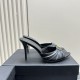 2024SS Celebrity Favorite Elegant YSL Yves Saint Laurent Women's Sandals 2024SS Celebrity Favorite Elegant YSL Yves Saint Laurent Women's Sandals