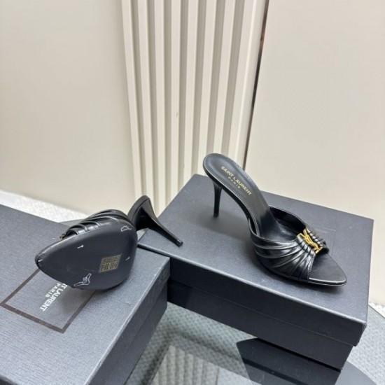 2024SS Celebrity Favorite Elegant YSL Yves Saint Laurent Women's Sandals 2024SS Celebrity Favorite Elegant YSL Yves Saint Laurent Women's Sandals