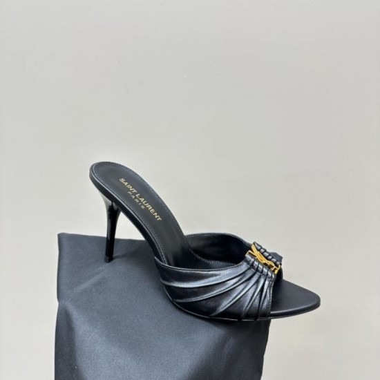 2024SS Celebrity Favorite Elegant YSL Yves Saint Laurent Women's Sandals 2024SS Celebrity Favorite Elegant YSL Yves Saint Laurent Women's Sandals
