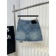 2024SS Denim Skirt ALEXANDER WANG Very popular and cheap 2024SS Denim Skirt ALEXANDER WANG Very popular and cheap