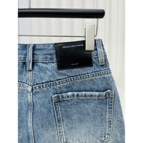 2024SS Denim Skirt ALEXANDER WANG Very popular and cheap 2024SS Denim Skirt ALEXANDER WANG Very popular and cheap