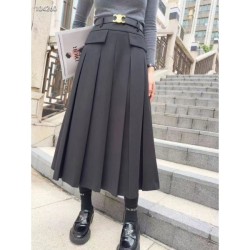 2024SS Pleated Skirt CELINE Completed mature style