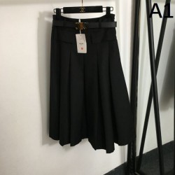 2024SS Pleated Skirt CELINE Completed mature style