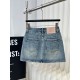 2024SS Denim Skirt CELINE CELINE Featured item by overseas celebrities 2024SS Denim Skirt CELINE CELINE Featured item by overseas celebrities