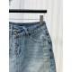 2024SS Denim Skirt CELINE CELINE Featured item by overseas celebrities 2024SS Denim Skirt CELINE CELINE Featured item by overseas celebrities