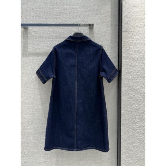 2024SS Dress CELINE Celine Difficult to obtain item sold out in Japan 2024SS Dress CELINE Celine Difficult to obtain item sold out in Japan