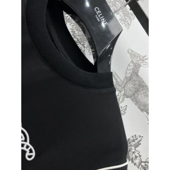 2024SS Dress CELINE CELINE Latest advance fashionable logo included 2024SS Dress CELINE CELINE Latest advance fashionable logo included
