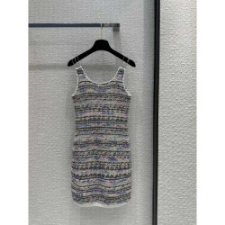 2024SS Knit Vest Skirt CHANEL New Limited Very Beautiful Color