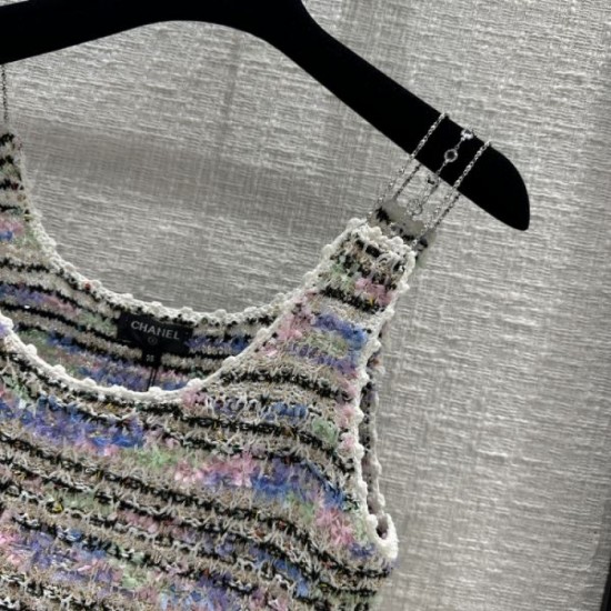 2024SS Knit Vest Skirt CHANEL New Limited Very Beautiful Color 2024SS Knit Vest Skirt CHANEL New Limited Very Beautiful Color