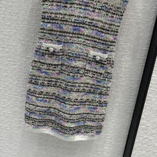 2024SS Knit Vest Skirt CHANEL New Limited Very Beautiful Color 2024SS Knit Vest Skirt CHANEL New Limited Very Beautiful Color